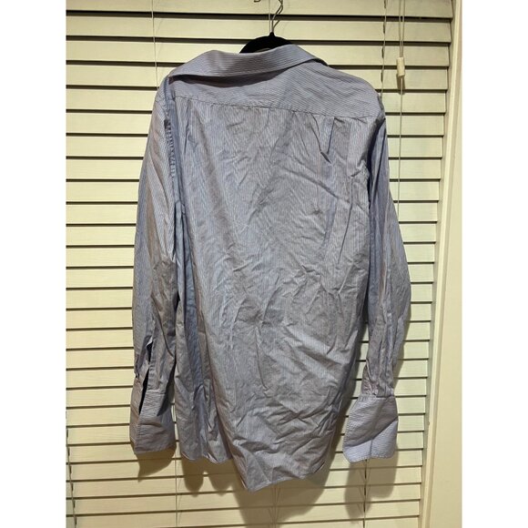 Thomas Pink French Cuff Long Sleeve Button Up Shirt - Size 16.5 - Picture 4 of 4